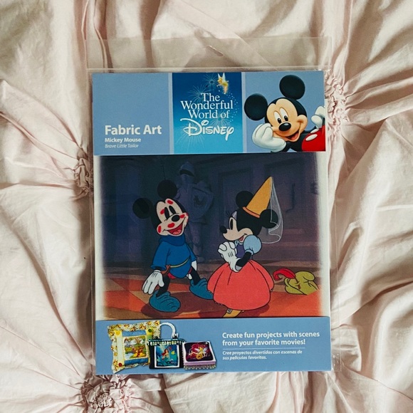 Disney Other - Mickey Mouse Fabric Print